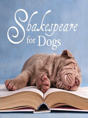 cover image of Shakespeare for Dogs